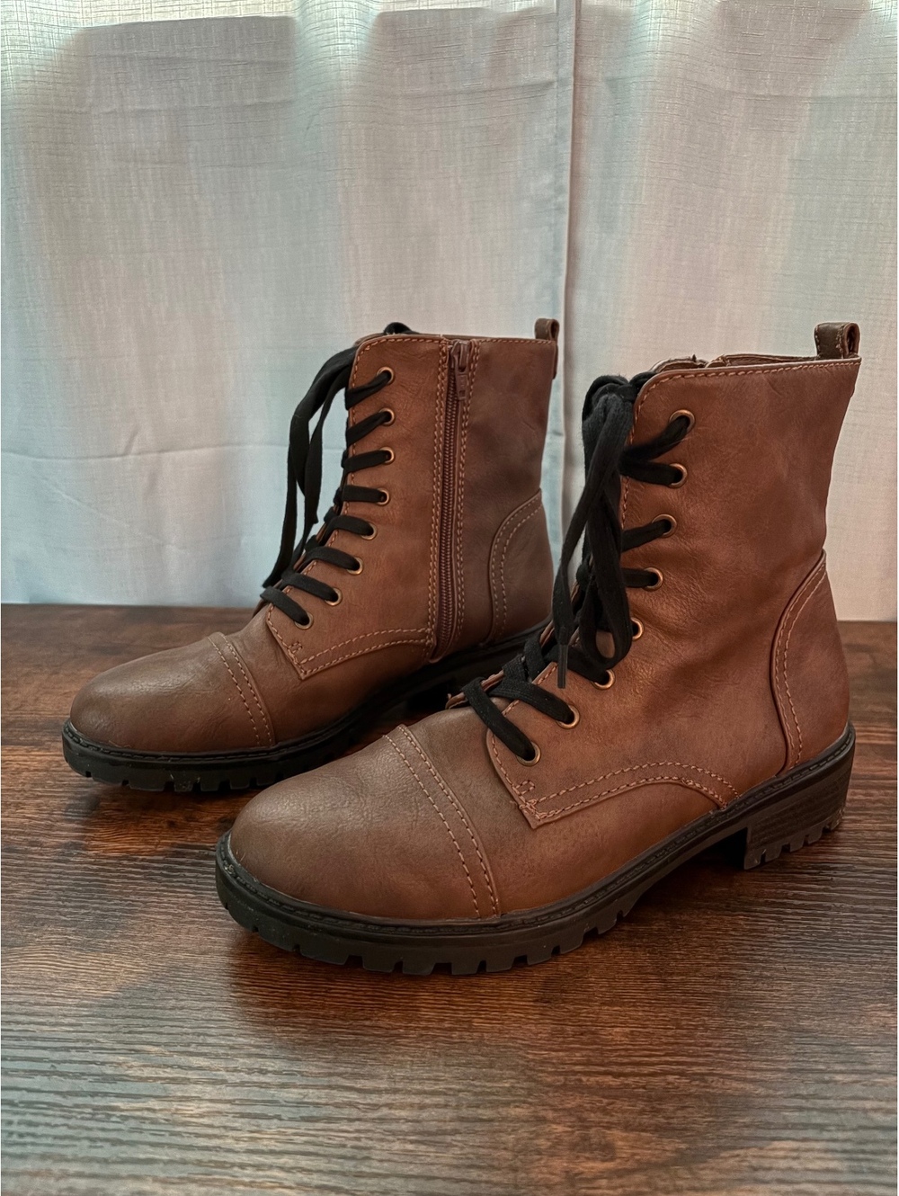 Target Men's Brown Combat Boots Size 9.5